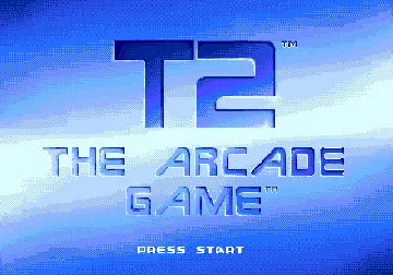 T2 - The Arcade Game (Japan) screen shot title